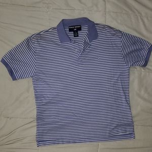 Purple/White Polo